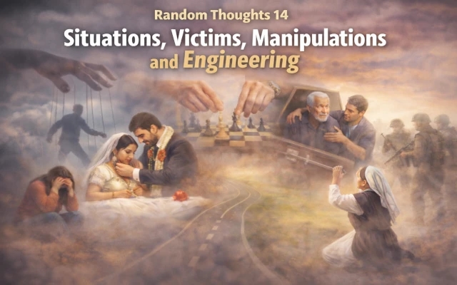 Random Thoughts 14: Situations, Victims, Manipulations and Engineering - News Karnataka