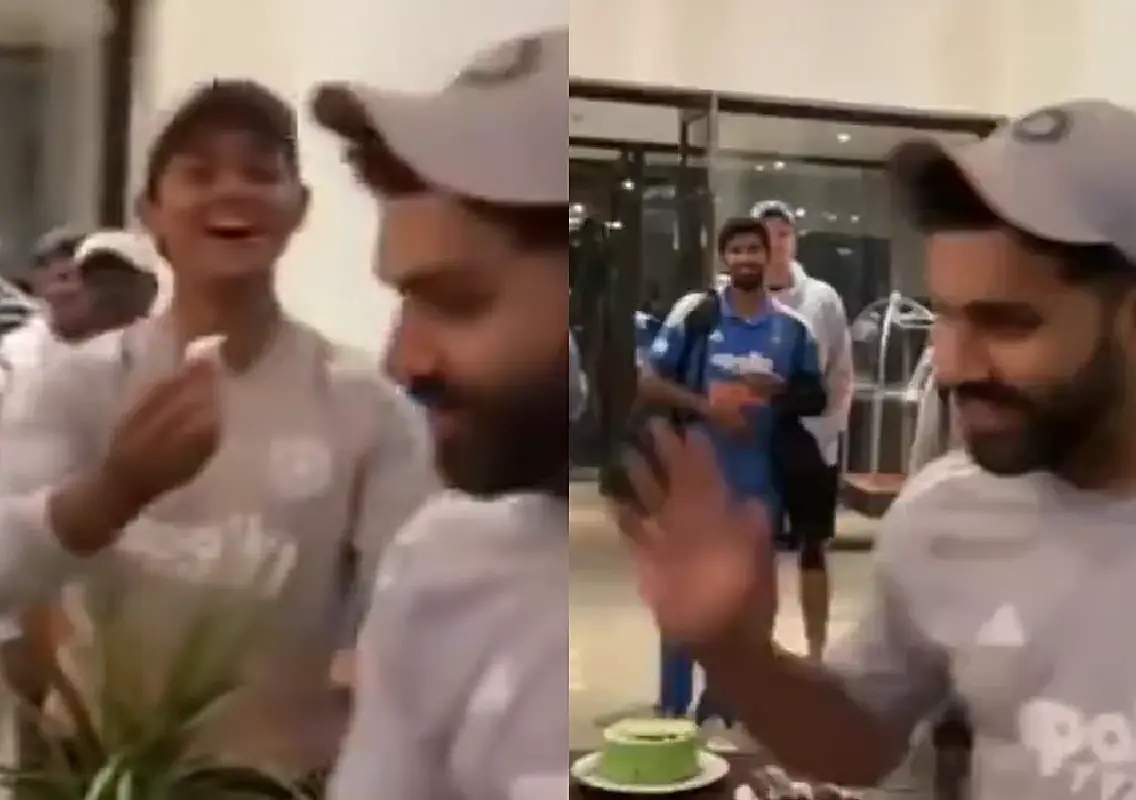 Rohit Sharma’s humorous refusal to eat cake goes viral after India’s series win - News Karnataka