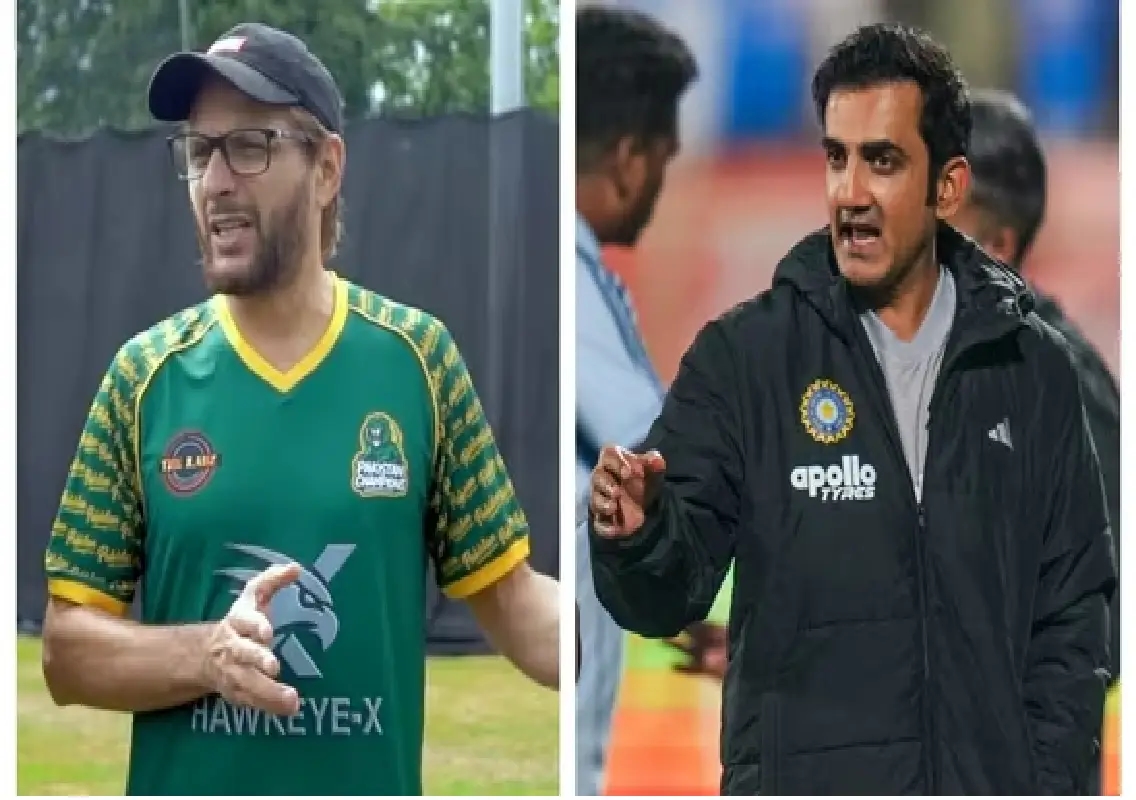 Shahid Afridi reignites Gambhir rivalry, backs Rohit and Kohli to play till 2027 World Cup - News Karnataka