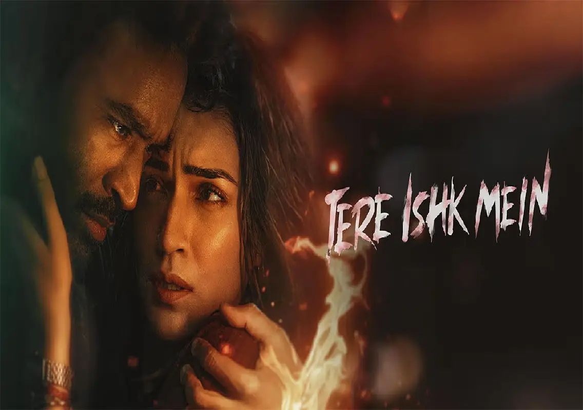 Tere Ishk Mein sees strong weekday surge, emerges as Dhanush’s biggest Bollywood hit - News Karnataka
