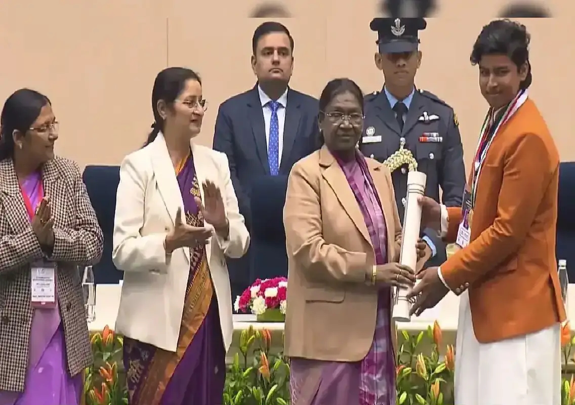 Vaibhav Suryavanshi receives top civilian honour for children in Delhi - News Karnataka