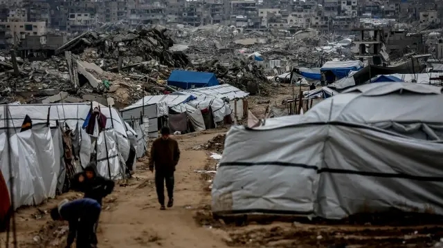 Winter rain deepens Gaza’s humanitarian crisis - News Karnataka