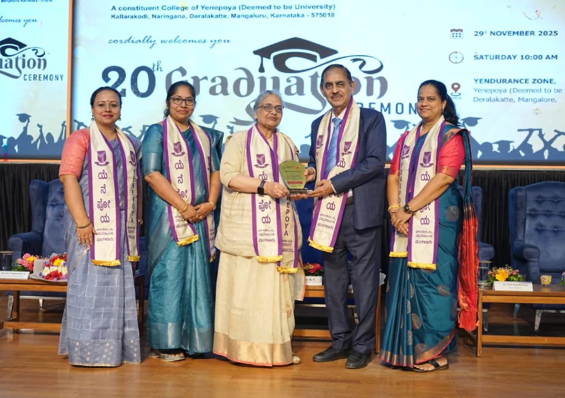 Yenepoya Nursing College hosts its 20th Graduation Day ceremony - News Karnataka