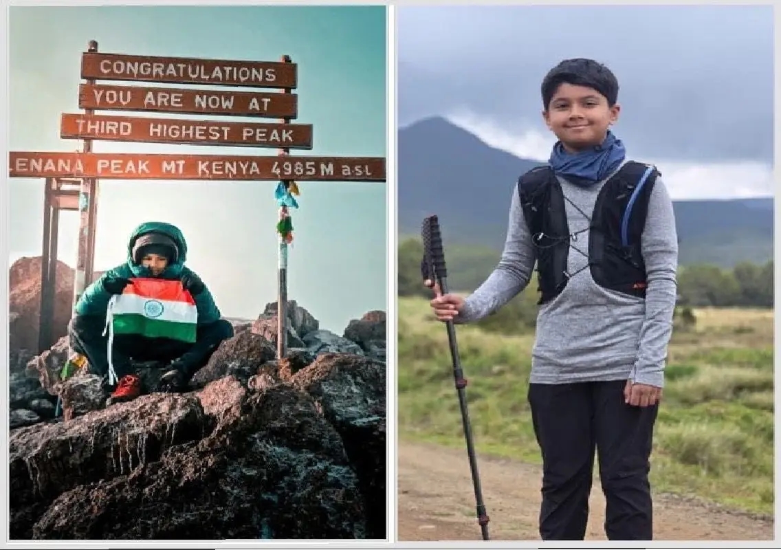 11-year-old Mangaluru boy scales Mount Kenya, creates history again - News Karnataka