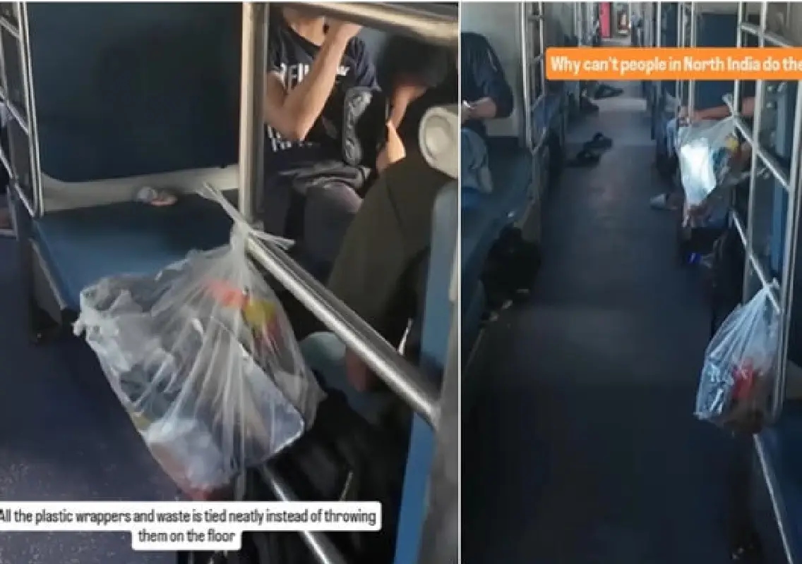 Aizawl–Guwahati train passengers win praise for quiet lesson in civic sense - News Karnataka