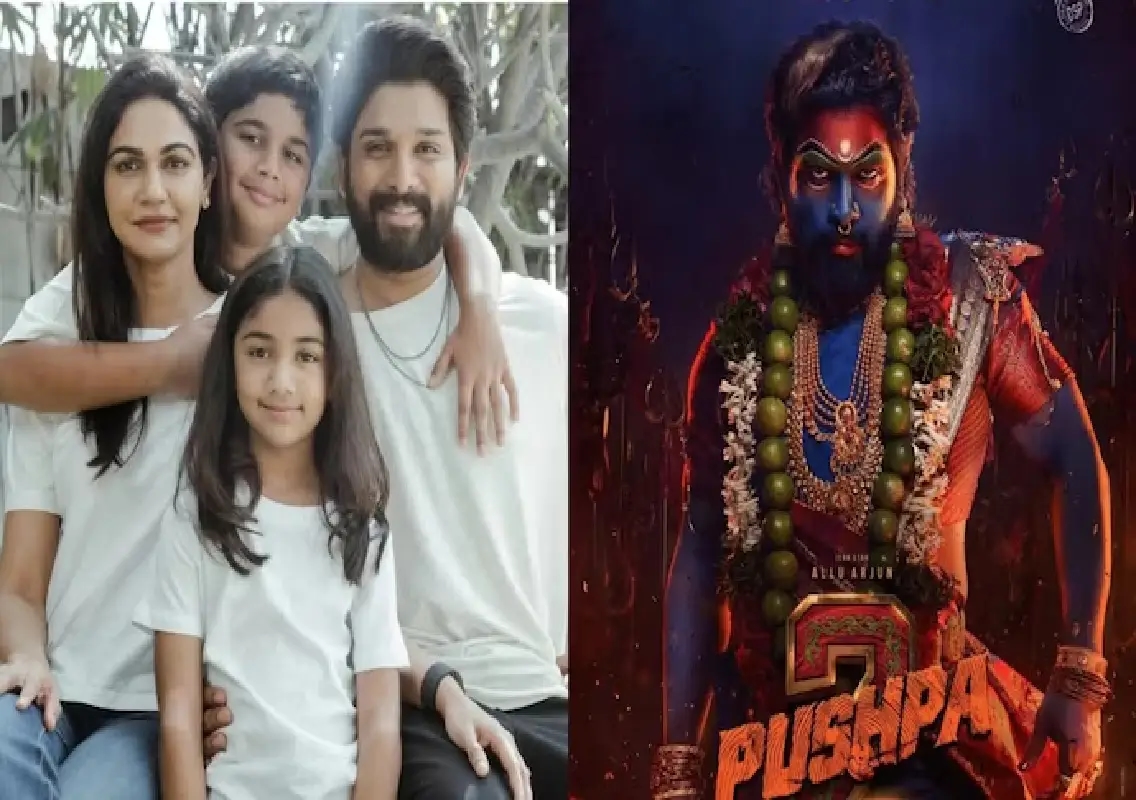 Allu Arjun arrives in Tokyo with family ahead of Pushpa 2 premiere - News Karnataka