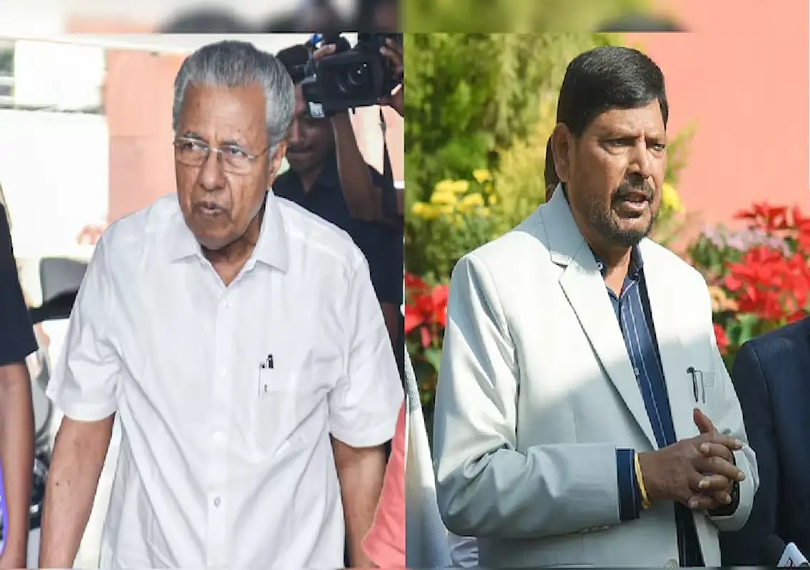 Athawale suggests Pinarayi Vijayan join NDA for more funds, sparks row - News Karnataka