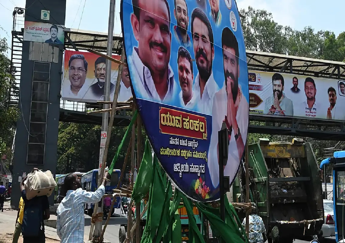 Bengaluru civic bodies remove 524 illegal banners and flex boards - News Karnataka