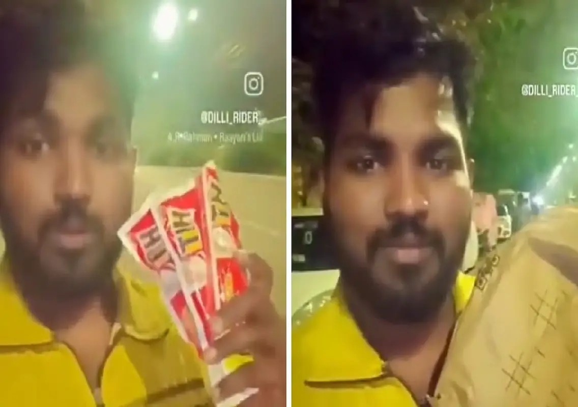 Blinkit agent’s alert act averts suspected suicide in Tamil Nadu: WATCH - News Karnataka