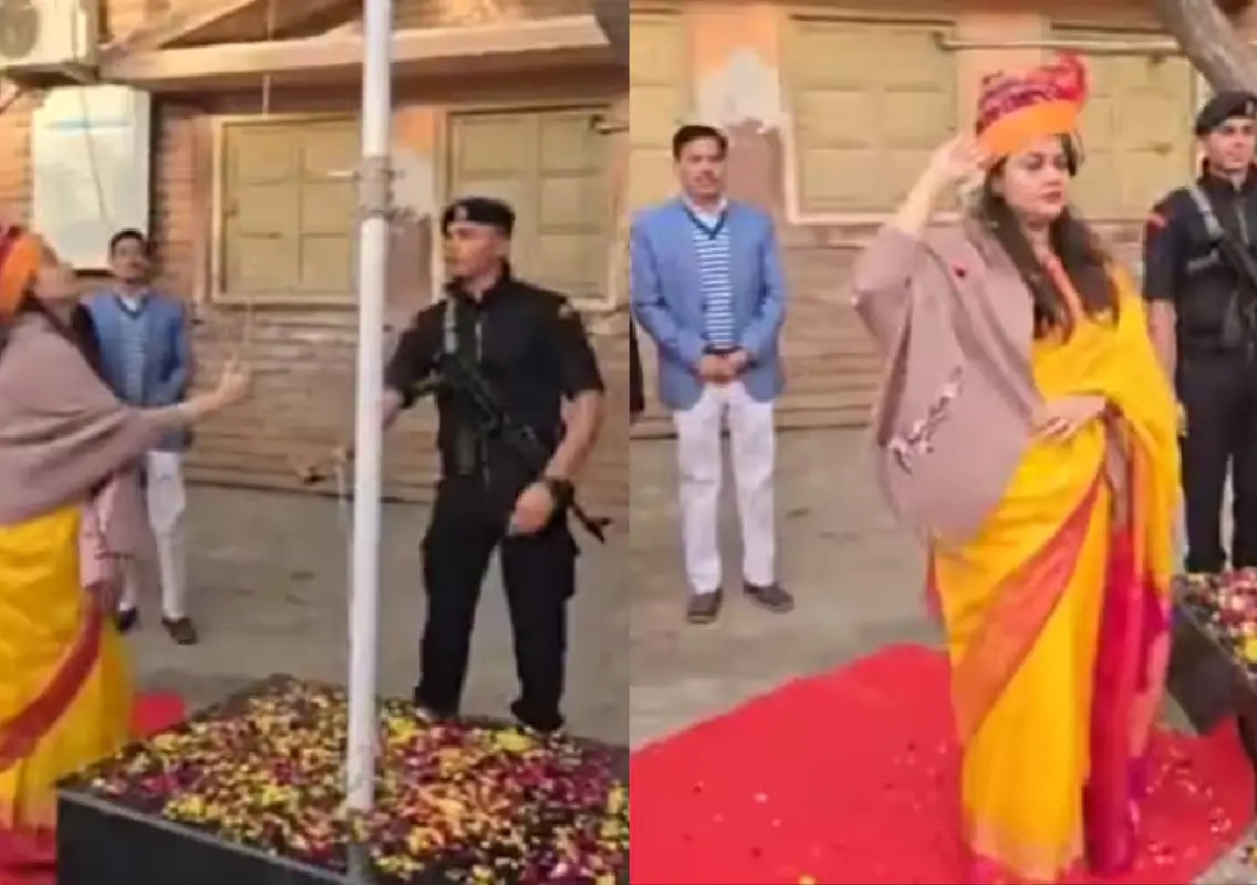 Brief Republic Day lapse puts IAS Tina Dabi under social media glare - News Karnataka