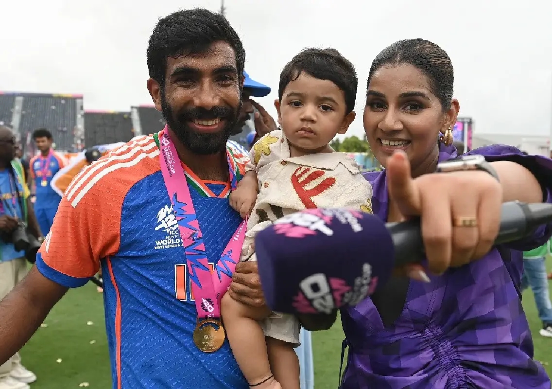 Bumrah’s son Angad steals the spotlight during net session - News Karnataka