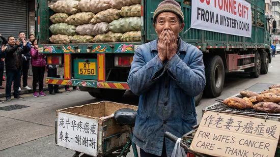 Chinese man gifted 50 tonnes of sweet potatoes to help pay for wife’s cancer treatment - News Karnataka