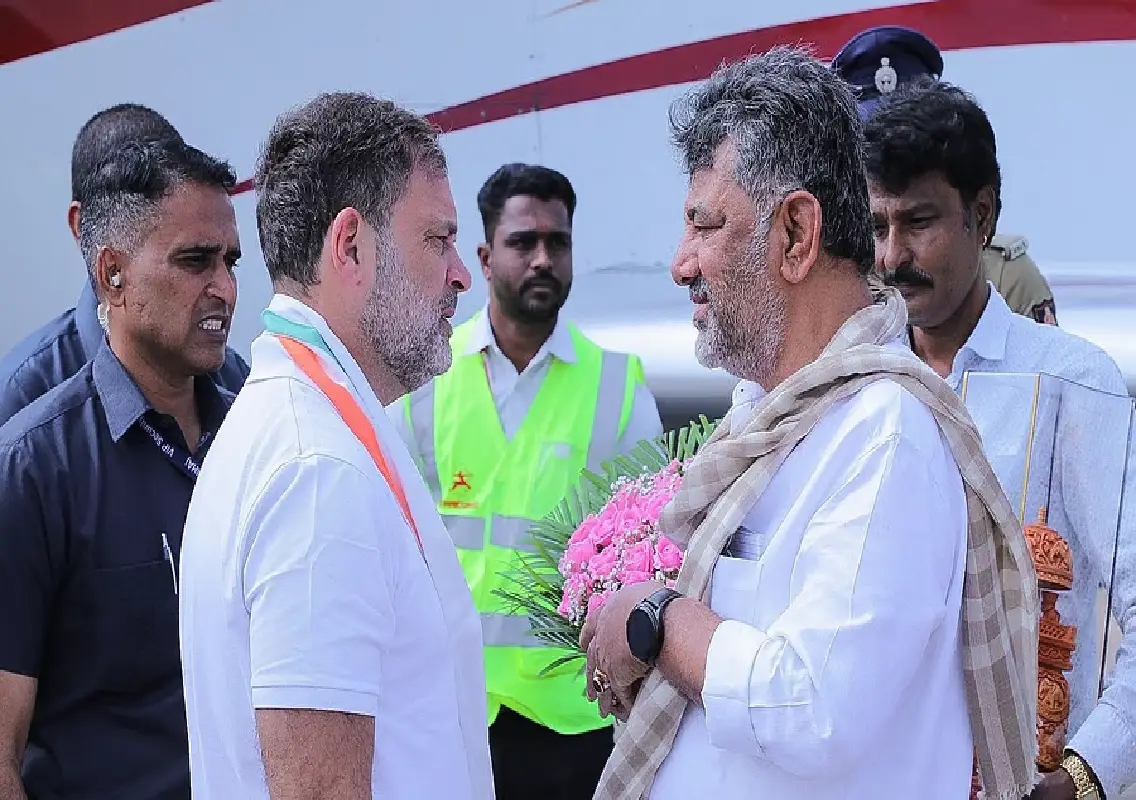 DK Shivakumar awaits Rahul Gandhi meeting during Delhi visit - News Karnataka