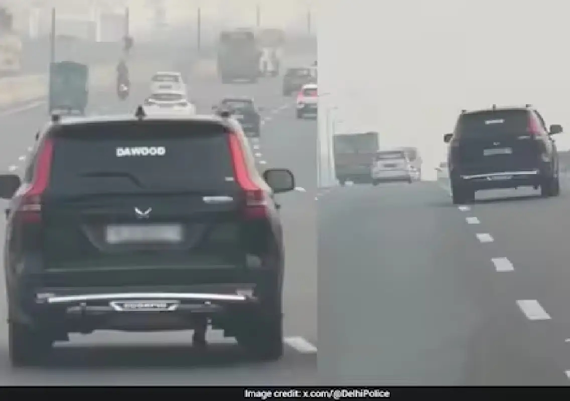 Dangerous SUV driving on NH-48 leads to arrest in Delhi - News Karnataka