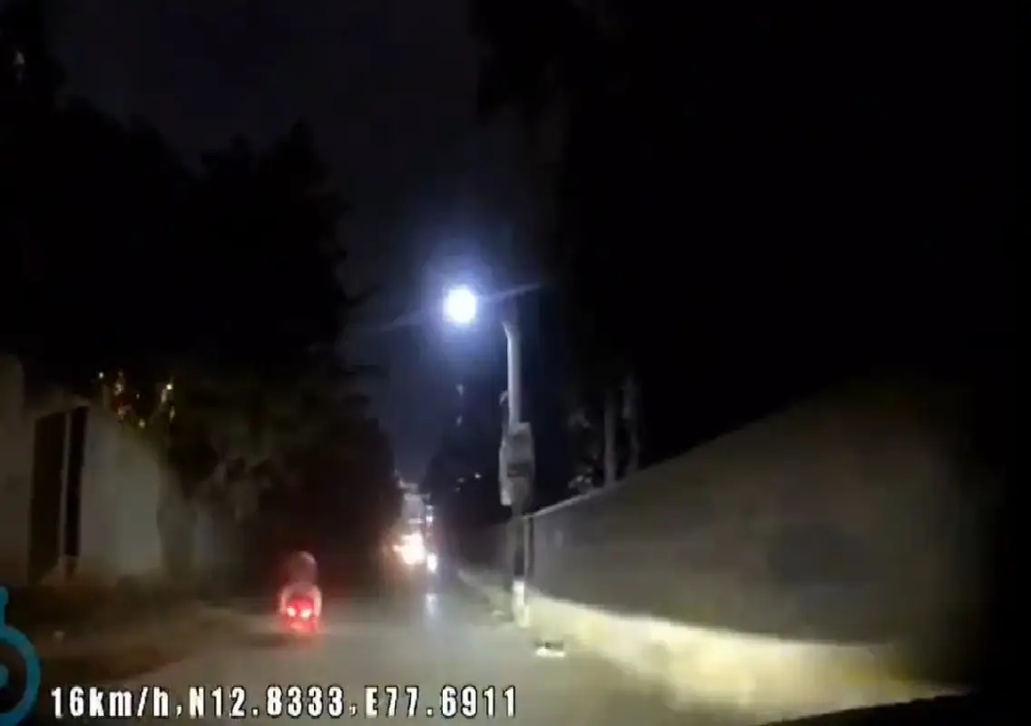 Dashcam shows Bengaluru techie crushing friend to death: WATCH - News Karnataka