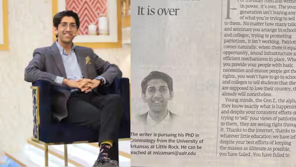 Deleted op-ed sparks Gen Z rebellion debate in Pakistan - News Karnataka