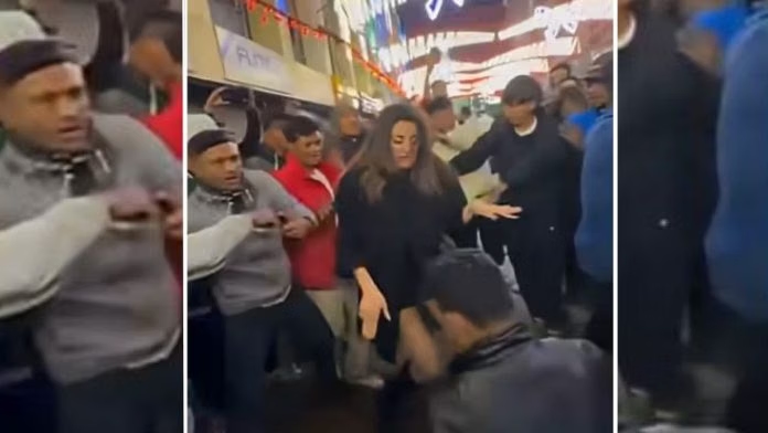 Foreign tourist dances freely in Shillong as locals protect her - News Karnataka