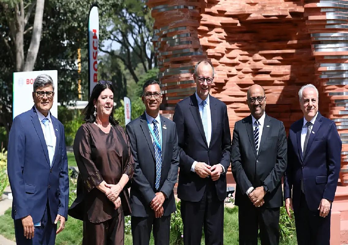 German Chancellor Friedrich Merz visits Bosch India campus in Bengaluru - News Karnataka