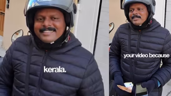 German creator wins hearts by paying Indian rider’s rent in Malta - News Karnataka
