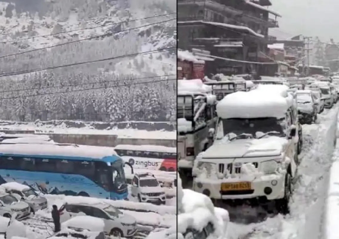 Heavy snowfall alert in Himachal, 685 roads blocked across state - News Karnataka
