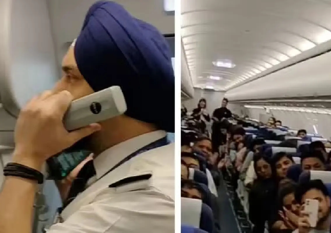 IndiGo pilot’s mid-air message to daughter wins hearts online - News Karnataka