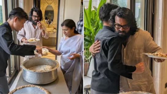 Japanese chef cooks biryani at Ram Charan’s Hyderabad home, video goes viral - News Karnataka