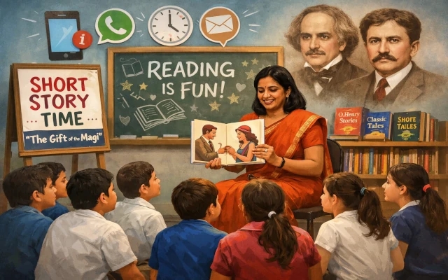 Random Thoughts 15: Introducing Short Story Reading to School Children - News Karnataka