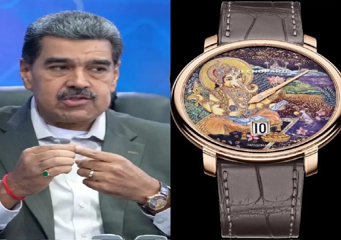 Maduro’s Ganesha watch sparks fresh buzz over his India spiritual connect - News Karnataka