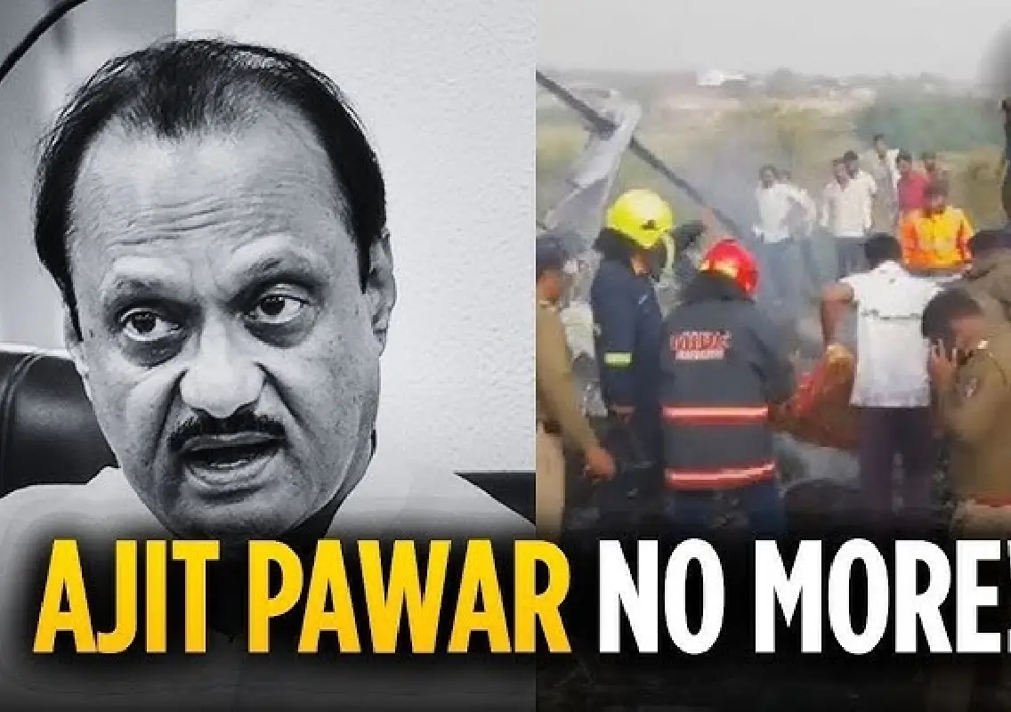 Maharashtra Deputy CM Ajit Pawar dies in plane crash at Baramati - News Karnataka