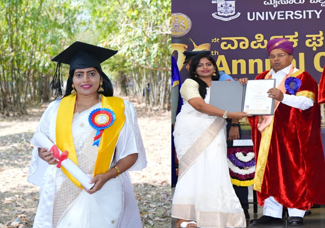 From Submerged Village to Doctorate: The Inspiring Journey of Dr. Nandini K. L - News Karnataka