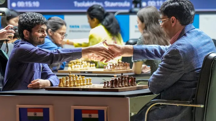 Nihal Sarin wins Tata Chess Rapid a day after grandfather’s death - News Karnataka