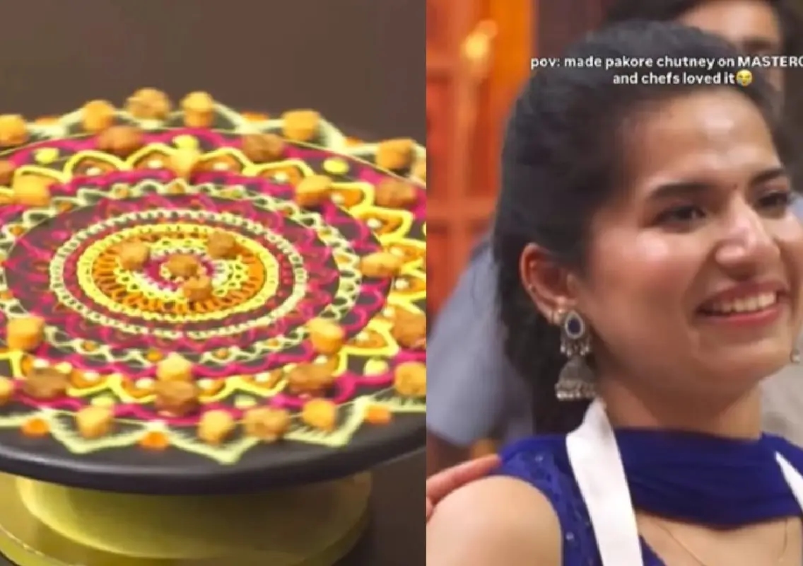 Pakoras become art as edible rangoli steals spotlight on MasterChef India - News Karnataka