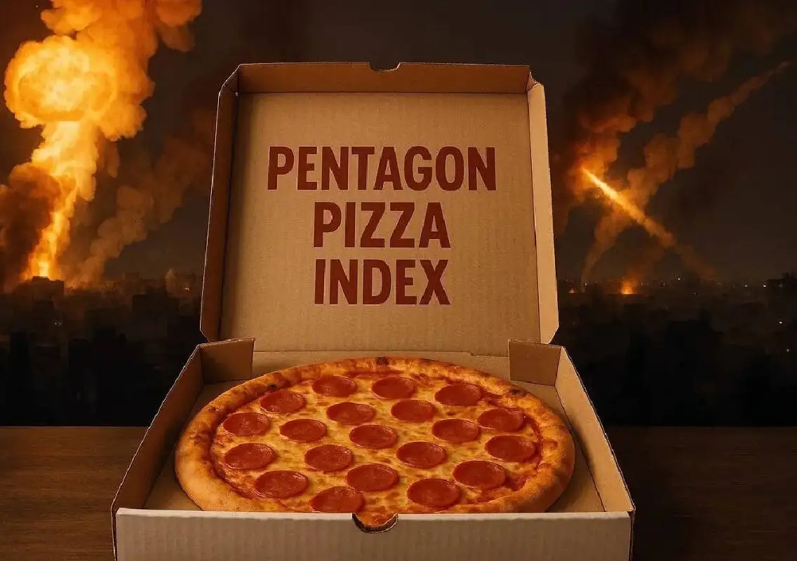 Pentagon pizza index sparks Iran–US escalation fears online - News Karnataka