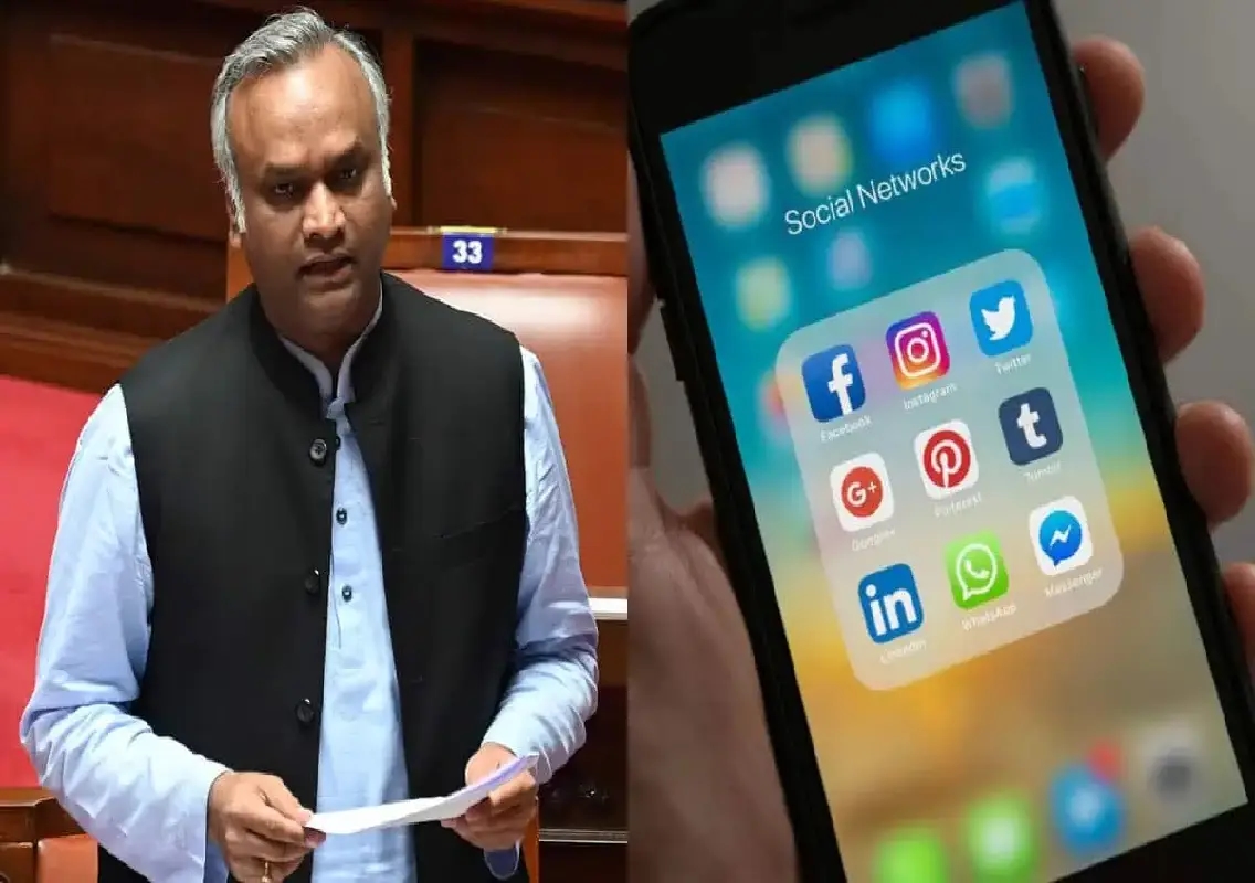 Priyank Kharge: Karnataka mulls social media ban for children below 16 - News Karnataka