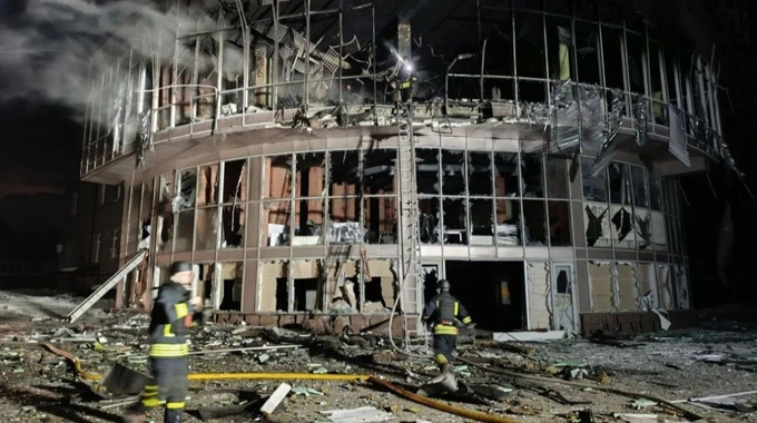 Russia launches one of biggest drone attacks on Zaporizhzhia - News Karnataka