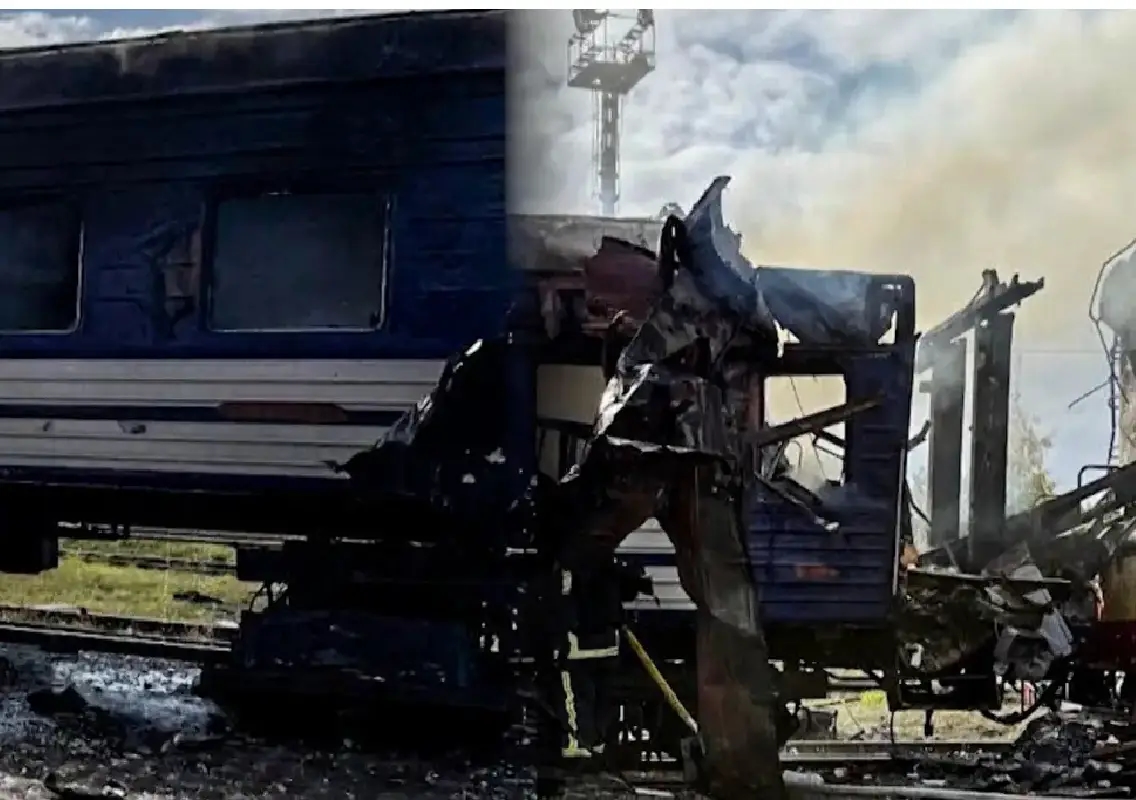 Russian drone hits passenger train in Ukraine, five killed - News Karnataka