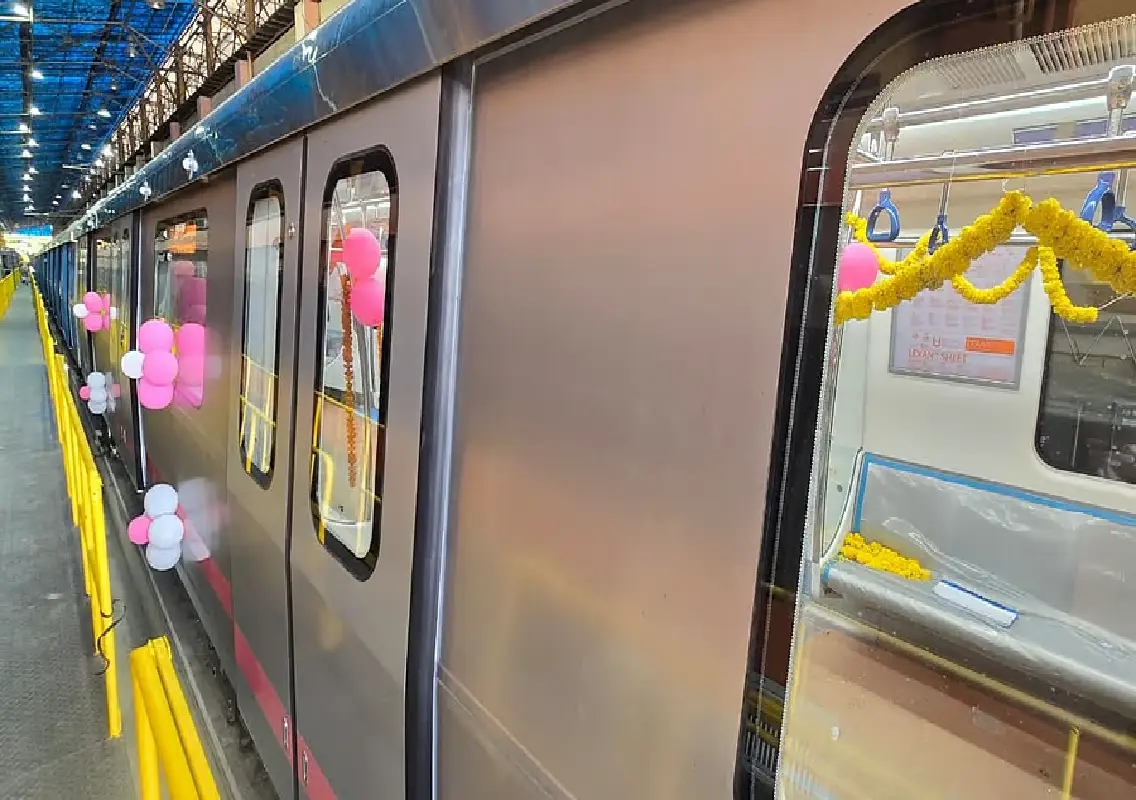 Second driverless train for Namma Metro Pink Line to arrive Friday - News Karnataka