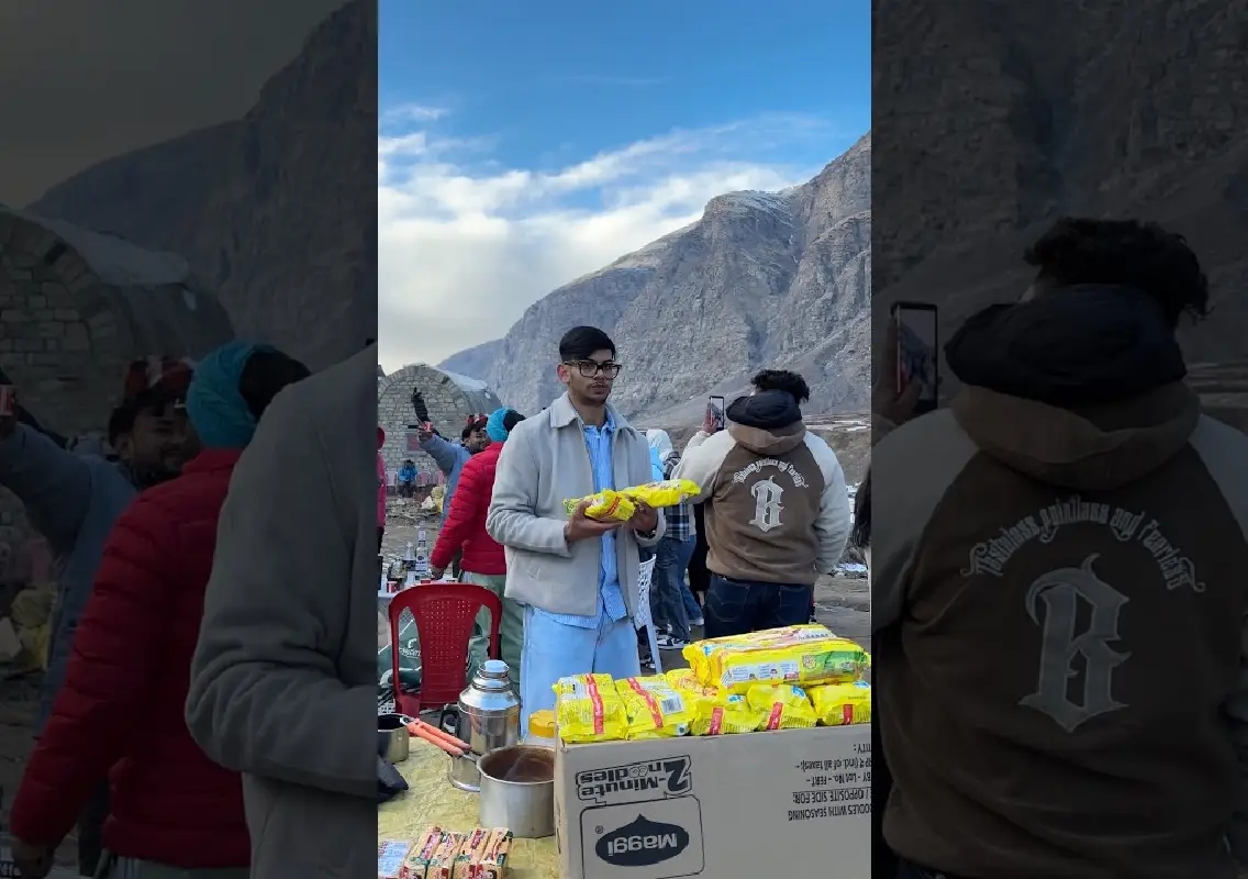 Selling Maggi in mountains earns creator ₹21,000 in a day, sparks debate - News Karnataka