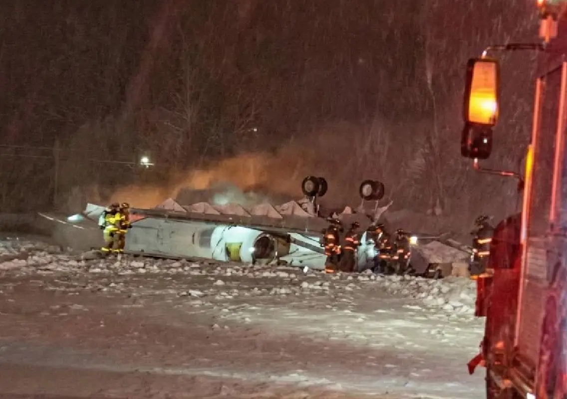 Seven killed as business jet crashes during snowy take-off in US - News Karnataka
