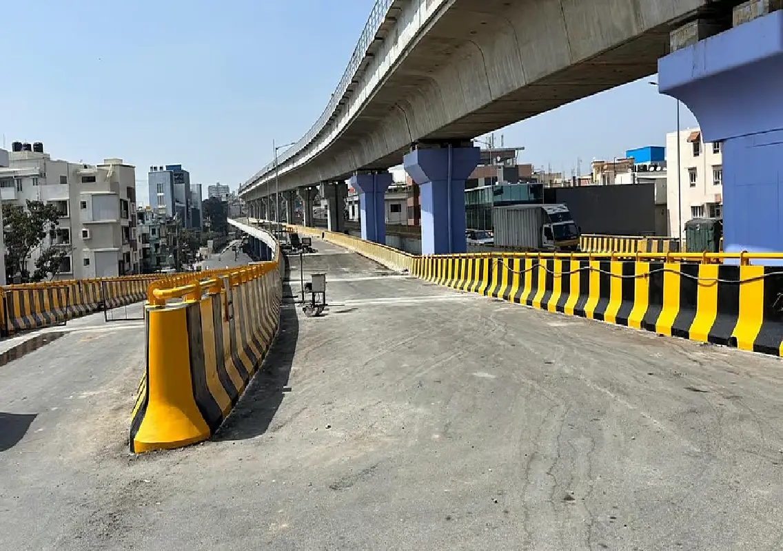 Silk Board double-decker flyover set to open by February-end - News Karnataka