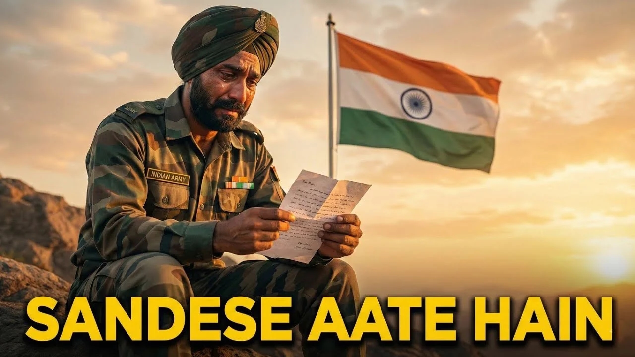Soldier’s ‘Sandese Aate Hai’ song melts hearts, sparks wave of patriotism - News Karnataka