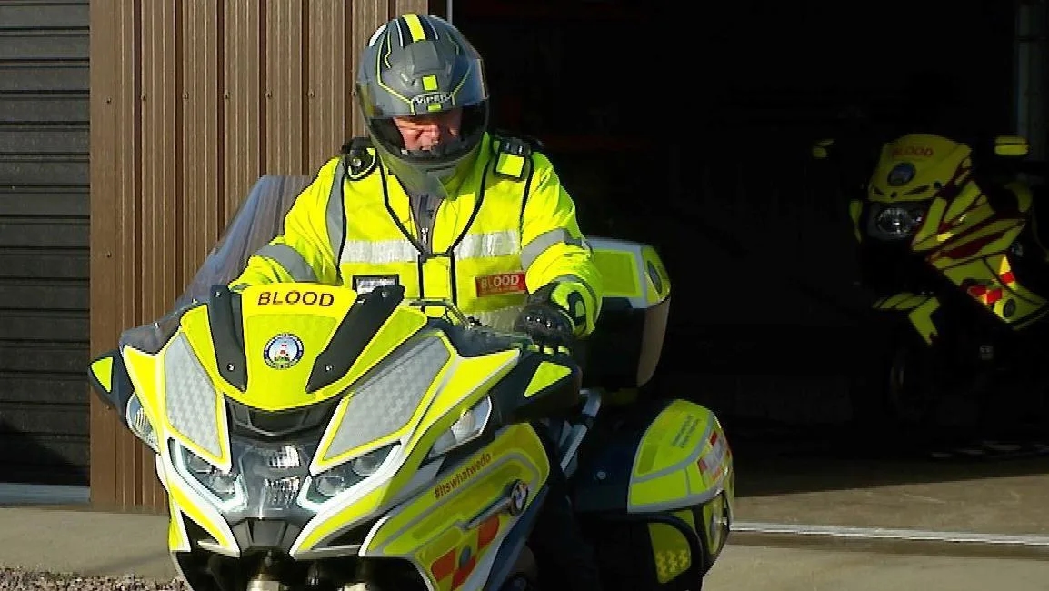 South West Blood Bikes clock record year, save NHS over £4 lakh - News Karnataka