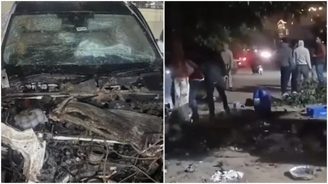 Speeding Audi kills pedestrian, injures 15 in Jaipur crash - News Karnataka