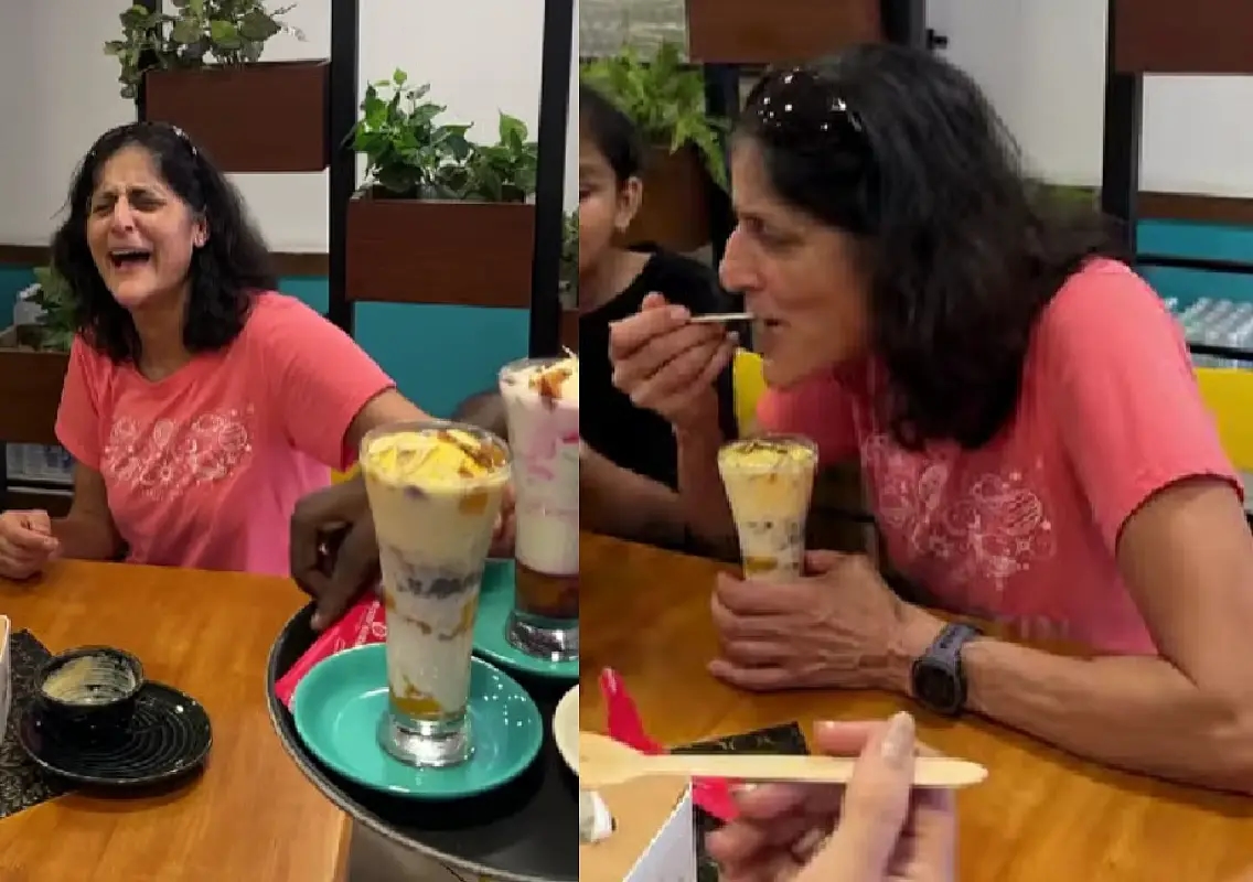 Sunita Williams’ falooda stop in Kerala wins hearts online - News Karnataka