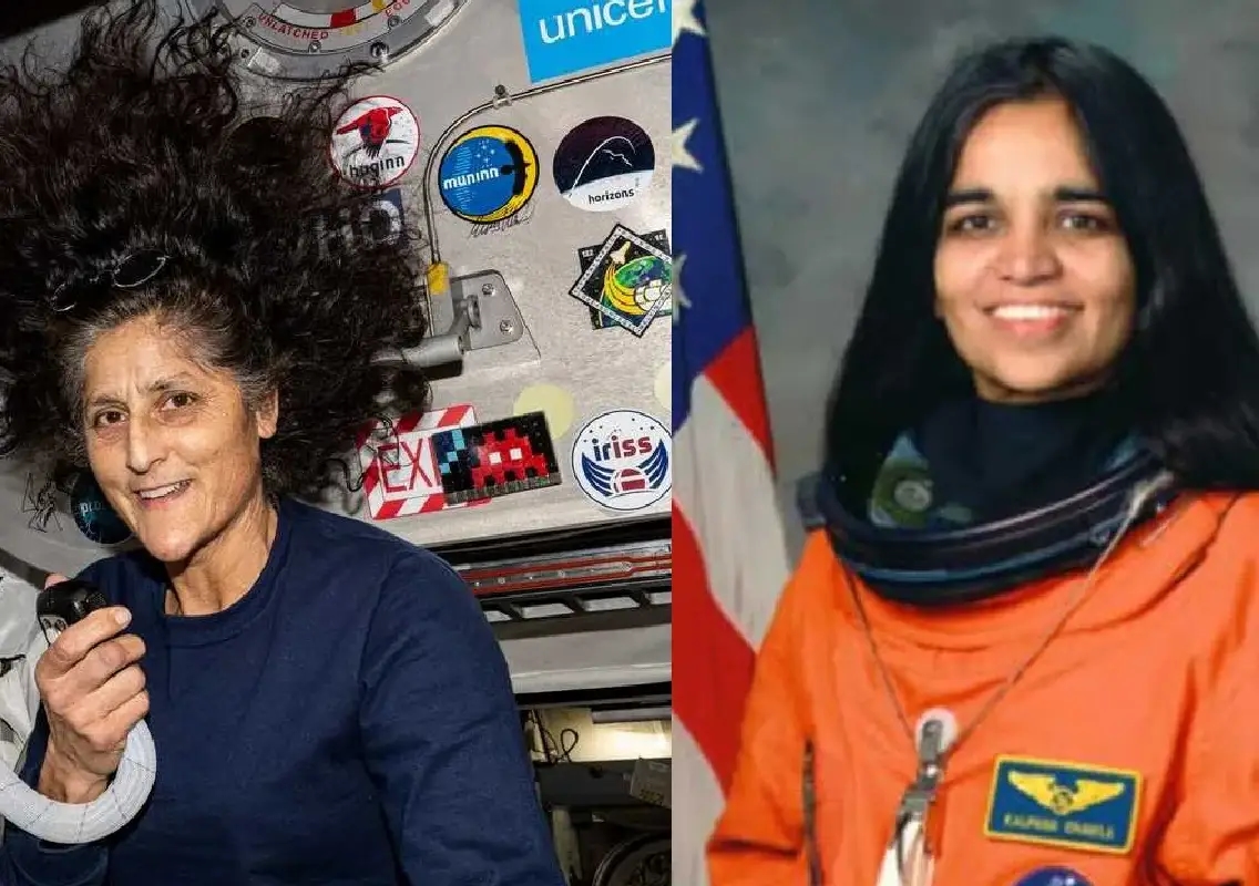 Sunita Williams meets Kalpana Chawla’s mother in a moving Delhi moment - News Karnataka