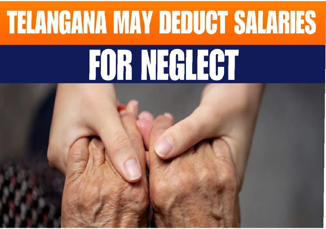 Telangana plans law to divert 10% salary to parents if neglected - News Karnataka