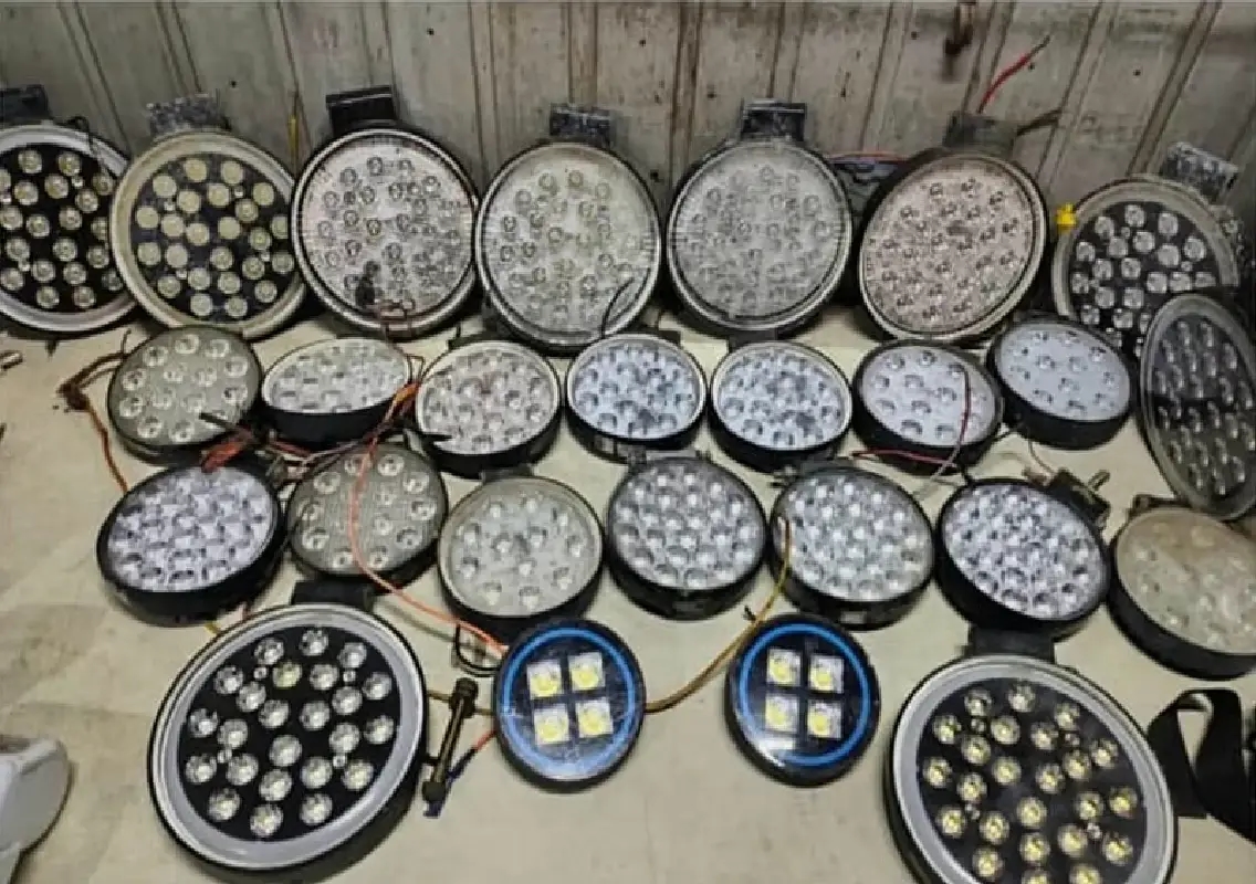 Traffic police intensify drive against illegal lights, cases near 10,000 - News Karnataka