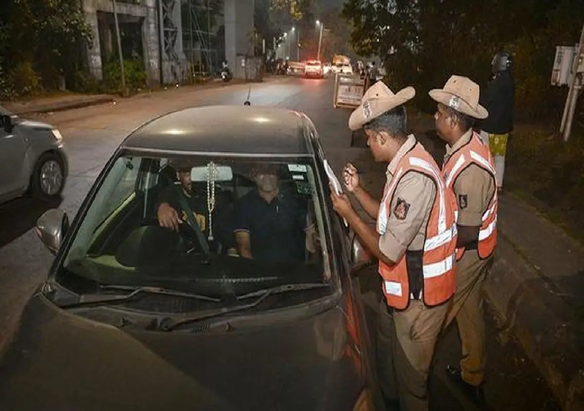 Udupi police book 1,199 traffic cases during New Year safety drive - News Karnataka