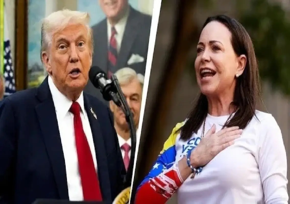 Venezuela opposition leader offers to share Nobel Prize with Trump - News Karnataka