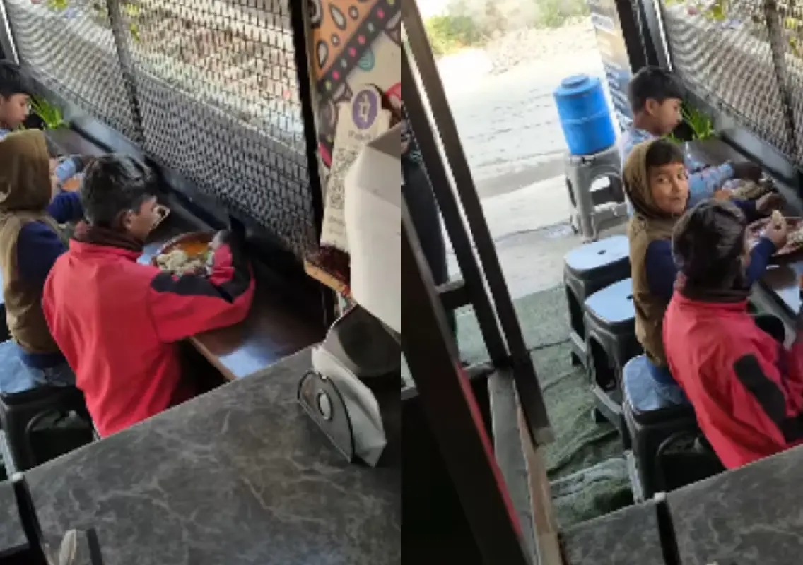 Viral hills café video of kids eating momos revives childhood nostalgia - News Karnataka